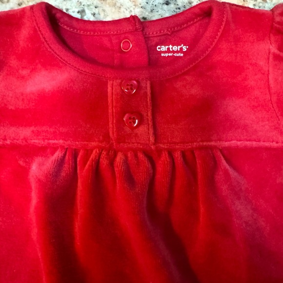NWT. Carters girls red top. 6 month - Picture 3 of 7